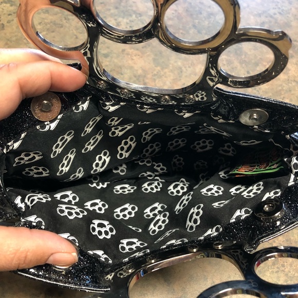 Too Fast Bags Brass Knuckle Clutch Poshmark